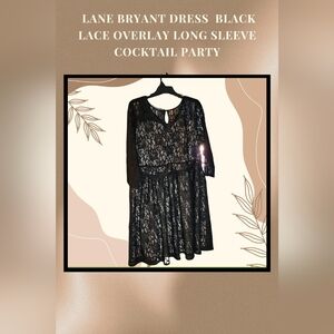 Elegant Black Lace Dress